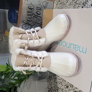 Womens Fur Lined Duck Boots